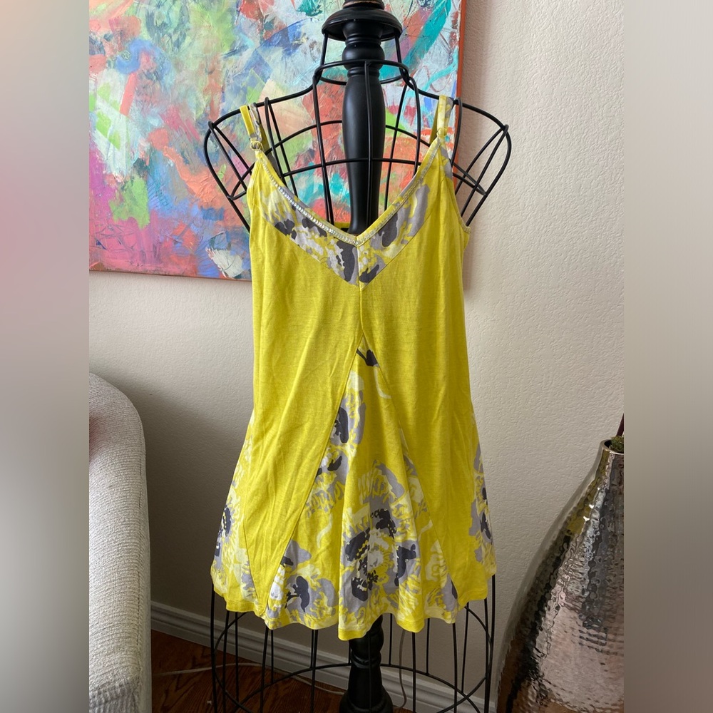 Sequin Floral Tank